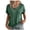 Green, variant on LYXSSBYX Tshirts Shirts for Women Women Loose Casual Short Sleeve V-Neck Solid Casual Blouse T-shirt Tunic Tops