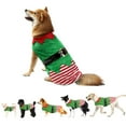 thumbnail image 2 of Dog Vest Clothes Christmas Costume for Small to Large Dogs (Red + Green) Clothes Red and Green Apparel, 2 of 7