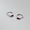 Silver - Fuchsia Stone, variant on 925 Sterling Silver Tiny Baguette CZ Small Huggie Hoop Earrings A1569-Silver - Purple Stone-7mm