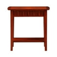 thumbnail image 4 of Convenience Concepts Table d'Appoint Dennis avec Tablette, Fini Bois Acajou, 4 of 7