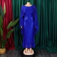 thumbnail image 3 of AURA Plus Size Spring Sequin Cape Mermaid Gown Elegant High Waist Long Party Dress XL XXXL, 3 of 9