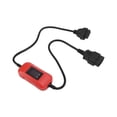 thumbnail image 4 of OBD Two Scanner Adapter Cable 12-24V Fit For X431 2.0/3.0 ABS Heat  For Heavy Duty Trucks Diesel, 4 of 8