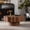 Natural Wood#03, variant on Youmumeub Modern Irregular Side Table, Faux Wood Grain Accent End Table, Fully Assembled Abstract Stump Stand for Living Room Bedroom Small Space, Natural