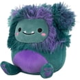 thumbnail image 2 of Peluche Squishmallows Bigfoot, 20 cm, JT, color verde azulado oscuro, 2 of 9