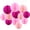 pink, variant on 12Pcs Pink Hanging Honeycomb Balls Decorations, Tissue Paper Pom Poms for Wedding Birthday Bridal Shower Party Decor(6" 10")
