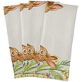 thumbnail image 2 of SKYSONIC Easter Bunny Eggs Kitchen Towel 18"x28" Set of 6,Super Soft Absorbent Hand Towel Tea Towel Tableware Cleaning Rag for Kitchen, Hotel, Bathroom, 2 of 7