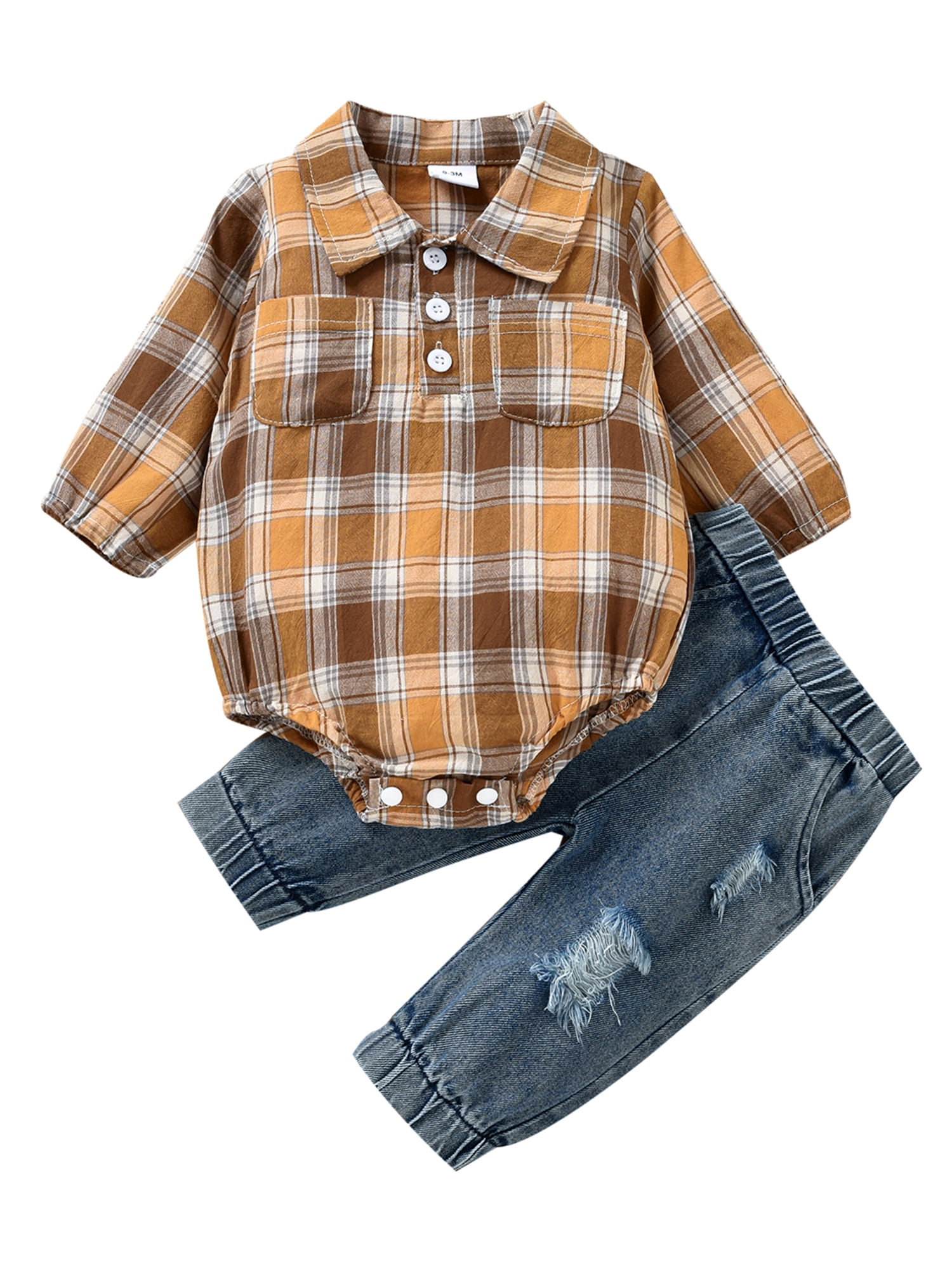 Gymboree Baby Boys Americana Patchwork Plaid Suspender Shorts 0-3 Months