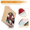 thumbnail image 5 of Yayeee Napkin Holder for Table Set of 2 Kitchen Paper Tissue Organization, Black Lucky Cat, 5 of 8