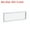 White, variant on Floating Thin Film Display Box, ABS Frame Case 30cm x 11cm x 2cm Black Pack of 1