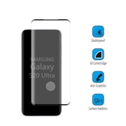 Samsung Galaxy S20 ULTRA (6.9) Tempered Glass Screen Protector 3D Curved Edgeless Tempered Glass Anti-Scratch, Clear [Support Fingerprint Unlocking] LCD Screen Protector for Samsung Galaxy S20 Ultra