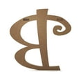 thumbnail image 3 of 6" Curly Wooden Letters - Premium MDF Wood Wall Letters, 3 of 27