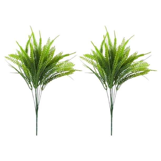 Flores artificiales ecológicas Inteprter 2 piezas Planta artificial elegante Decoración verde