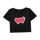 thumbnail image 4 of Camiseta holgada con cuello redondo para mujer, para acampar, ir al trabajo, regalo para mujer SG, 4 of 7