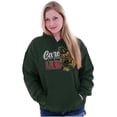 thumbnail image 3 of Woodsy Owl Care for the Land Retro Hoodie Sweatshirt Women Men Brisco Brands 4X, 3 of 5