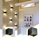 thumbnail image 1 of Xihbxyly Aplique de Pared Led con Atenuación, Diseño con Detector de Movimiento, Ángulo Ajustable, Resistente Al Agua Ip65, Elegante Decoración para Interiores y Exteriores, Construcción de Aluminio, 1 of 1