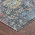 thumbnail image 3 of Addison Rugs Mayfield Premium Machine Washable Traditional Global Teal Rectangle Rug, 10' x 14', 3 of 6