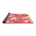 thumbnail image 2 of Ahgly Company Indoor Round Abstract Red Modern Area Rugs, 6' Round, 2 of 4