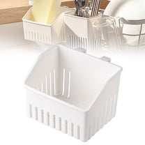 1pc Cutlery Drainer for Sink, Drying Rack Holder, Kitchen Utensil Drainer Basket for Forks Spoons Knives Chopsticks Sink Organizer Storage Drain Basket