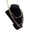 thumbnail image 5 of Tory Burch Multi Strand Logo Necklace, Tory Gold, 5 of 11