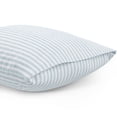 thumbnail image 5 of Mainstays Kids Microfiber Bed Sheet Set, Twin, Aqua Stripe, 3 Pieces, 5 of 10