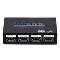 thumbnail image 1 of Divisor HDMI 1x4 ENBUER compatible con 3D y 4K color Negro, 1 of 3