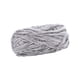 thumbnail image 3 of Hilo de lana grueso para tejer a mano, hilo de punto para brazo de ganchillo, hilo Tubular Jumbo, hilo de punto a mano para suéteres tapiz, suéter Gris claro, 3 of 8