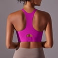 thumbnail image 6 of AGWOLF Workout Tank Tops for Women U Neck Racerback Top Sleeveless Crop Yoga Shirts Running Exercise Gym Clothes Pink M, 6 of 6