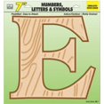 thumbnail image 4 of HY-KO Plastic Woodgrain Multicolored Decorative House Numbers & Letters, 4 of 4