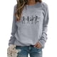 thumbnail image 1 of Oucaili Sudaderas de Halloween para mujer de manga larga con cuello redondo y casual, 1 of 2