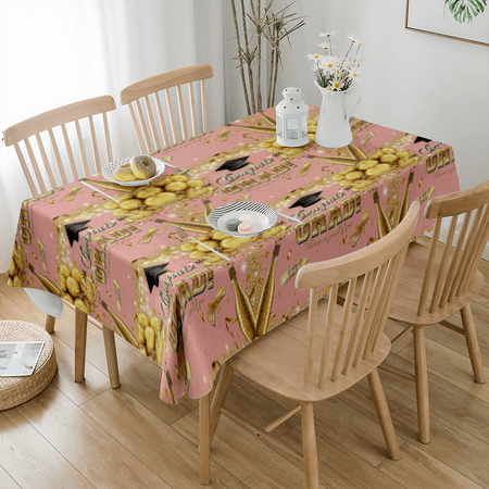 

2023 Graduation Decorations Class of 2023 Tablecloth Graduation Table Cover for Congrats Grad Party Supplies(#80 M-54x72 )