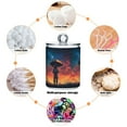 thumbnail image 6 of Yayeee 4 Pack Qtip Holder Bathroom Cotton Swab Canister with Lid Clear Dispenser Set, Astronaut at Dawn, 6 of 6
