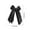 B-Black-6PC, variant on Bows for Candlestick Decoration with Bow Knot Ribbon - Gift Packaging Decoration for Valentine's Day Christmas, Elegant Ribbon Ornaments for Various Holiday Scene Decor