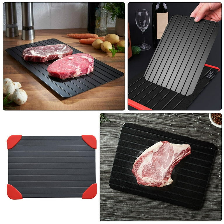 1pc Thawing Tray Beef Steak Meat Quick Thawing Plate Defrost Tray