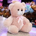 thumbnail image 3 of PELUCHERIA - Oso de Peluche 25 cm Everbear, Suave y Resistente, Ideal para Regalo (Rosa Claro), 3 of 5