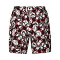 thumbnail image 4 of Lsque Mens Swim Trunks French Bulldog1 Pattern - Bathing Suit Compression Liner - Beach Swim Shorts Swimwear - (S-3XL) - Stretch Quick Dry -Medium, 4 of 9