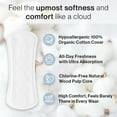 thumbnail image 6 of SANDIS Premium 100% Organic Cotton Panty Liner Regular Size, 36 Ct, 6 of 6