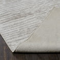 thumbnail image 3 of Handmade Linear Pattern Area Rug Pearl/Grey 7'6" x 9'6" 8' x 10', 3 of 5