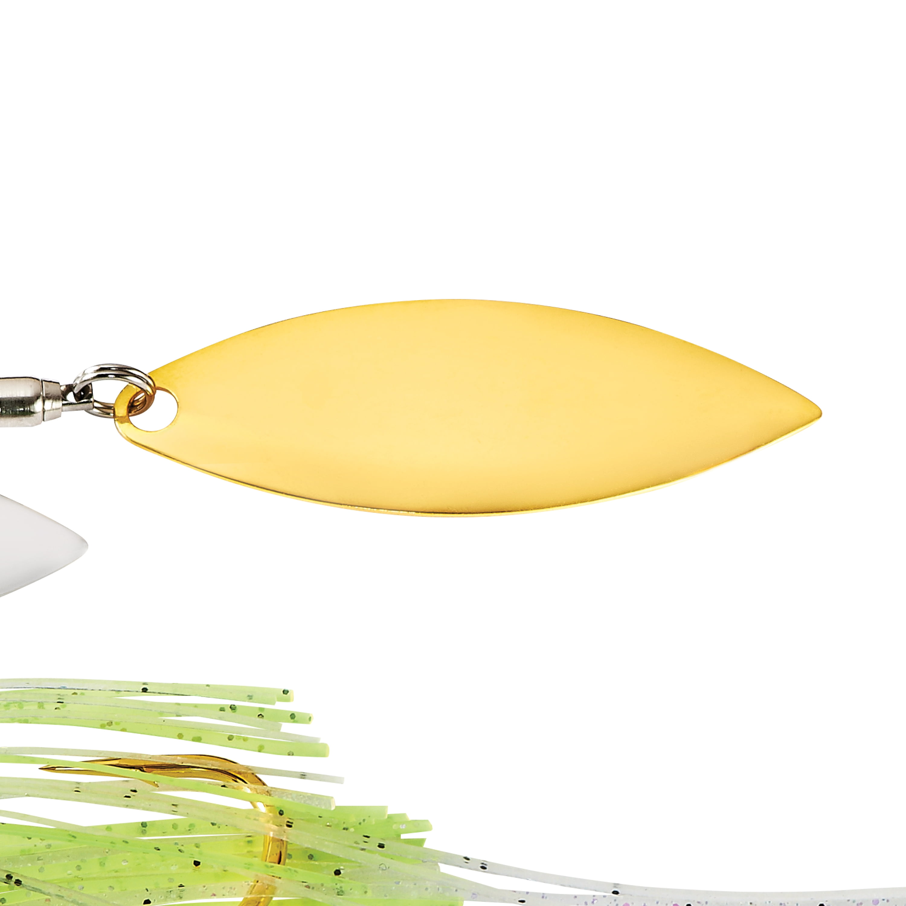 (2 pack) War Eagle Screamin Eagle Gold Frame Double Willow Spinnerbaits Spot Remover 1/2 oz.