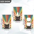 thumbnail image 7 of Yayeee Blank Wall Plate Cover 1-Gang 4.5"x2.7" Home Unused Decorative Outlet, Colorful Black Cat, 7 of 7