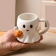 thumbnail image 4 of Taza de agua con forma de fantasma de calabaza de Halloween, 4 of 7