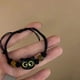 thumbnail image 5 of Pulseras con cuentas de gato lindo, pulsera de gato de cristal, joyería, pulsera de cuerda trenzada, joyería elegante para mujeres, niñas y adolescentes, 5 of 5