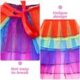 thumbnail image 3 of unbranded Falda Arcoíris Para Mujer En Tul Multicolor Ideal Para Fiesta Y Cosplay, 3 of 6