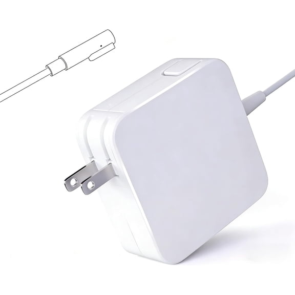 for 60W L-Tip Charger for MacBook Pro 13" (Pre-2012) - MagSafe 1 Power Adapter A1278 A1181 A1342 A1370 A1369 - Fast & Safe