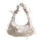 thumbnail image 1 of Bolso Bandolera Plisado Cuero PU Bowknot Casual para Ir Compras Viajes, 1 of 9