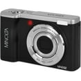 thumbnail image 3 of Minolta MNB5Z 56MP Dual Lens Point & Shoot Digital Camera with 5X Optical Zoom & 5K Ultra HD Video Bundle With 64GB Memory Card + Vlogger Tripod + Bag + Cleaning Kit + More Accessories (Black), 3 of 5