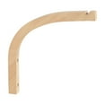 thumbnail image 3 of FashionCha Plant Hanger Flower Basket Hanger Decorative Farmhouse Sturdy Wooden Bracket for Light Wood, 3 of 9