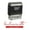 Red, variant on Printtoo Personalized Black Self Inking Custom Signature Stamp Custom Rubber Stamper-58 x 22 mm