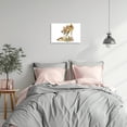 thumbnail image 4 of ZHONGYUTONG High Heels Canvas Wall Art Fashion Woman Pictures Wall Decor Rose High Heels Painting for Girl Room Bedroom Decor Framed (24.00" x 36.00"), 4 of 5