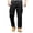 *1-Black, variant on Men's Lightweight Cargo Pants,Straight Leg Waterproof Trousers For Men,Khaki,Size XXL