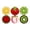 2, variant on Fruit Punch Needle Coasters Kit,6-pattern punch needle Needle Coasters Kit ,Punch Art for Beginners,Suitable for Home Decoration